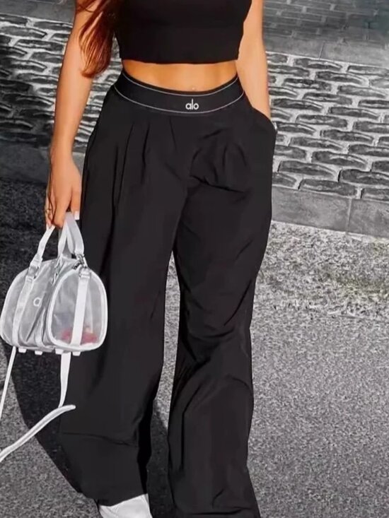 ALO Yoga Pants - ALO Yoga Women's Black Suit Pants 🖤 Regular Size 30-inch Inner Seam